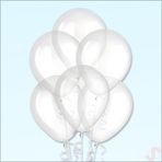 SüSLe Bebek ve Parti Şeffaf Balon, 30cm X 10 Adet