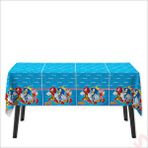 SüSLe Bebek ve Parti Sonic Masa Örtüsü - 120cm X 180cm Çok Renkli