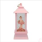 SüSLe Bebek ve Parti Uçuşan Simli,12,5cm X 5cm Led Işıklı Balerin Fener Küre - A