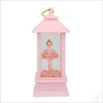 SüSLe Bebek ve Parti Uçuşan Simli,12,5cm X 5cm Led Işıklı Balerin Fener Küre - B Çok Renkli