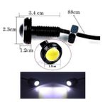 Süslen Oto Kartal Gözü Takım Gündüz Farı Eagle Eye Led Beyaz