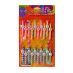 Süslü Mini Pasta Mumu 20 Li