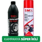 Susuz Motor Temizleme Spreyi 500 Ml+ Lastik Parlatıcı 750 ml