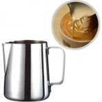 Süt Çay Kahve Pot Kapaksız 1 Lt - Gümüş