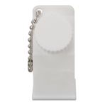 Süt Karton Kutusu Anahtarlık, geniş iç Mekan, PVC Malzemesi Ile Taşınabilir Hafif Depolama çantası, Ev Seyahati Için Ideal (WHITE)