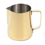 Süt Köpürtücü Sürahi 350ml / 12oz Çift Ölçülü Espresso Buharlı Sürahi Terazi Paslanmaz Çelik Köpürtücü Buharlı Pişirici Bardak