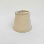 Sutaşı İşlemeli Mini Boy Maşalı Avize Abajur Başlığı Mum ampul üstüne takılır 14cm (Buldan Bezi)