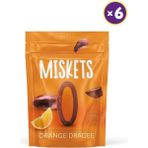 Sütlü Çikolata Kaplamalı Portakal Draje 70 gr x 6 Adet