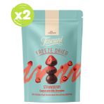Sütlü Çikolata Kaplı Dondurularak Kurutulmuş Çilek Draje 2 x 60gr