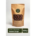 Sütlü Çikolatalı Badem Draje - Çikolata Kaplı Taze Badem 500GR - 500 gr