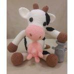 Sütlü Momo Amigurumi Organik Oyuncak