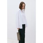 Suud Collection Beyaz Klara Yıkamalı Poplin Gömlek - 34