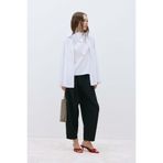 Suud Collection Beyaz Klara Yıkamalı Poplin Gömlek