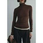 SUUD Collection Boğazlı Tensel Body, 36, TYC9B81D850DD9CB95754AA00, Kahverengi, Kadın