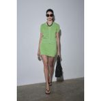 Suud Collection Elma Yeşili Ema Havlu Etek - 34
