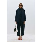 Suud Collection Lacivert Klara Yıkamalı Poplin Gömlek