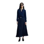 Suud Collection Lacivert Lea Triko Hırka, Lacivert