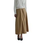 Suud Collection Lade Balon Etek, 36, 418136654, Camel, Kadın