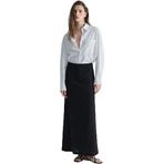Suud Collection Natürel Marie Maxi Keten Etek, Natürel