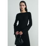 Suud Collection Siyah Giorgia Zincirli Deri Mini Çanta