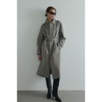 Suud Collection Taş Rue Gömlek Yaka Trençkot