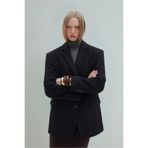 SUUD Collection Yün Blazer Ceket, 40, TYCABA9D41790A7ECC2524000, Siyah, Kadın