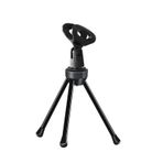 SUUNTOK Mic Clip Tutuculu Masa Mikrofon Standı, Kaymaz Ayaklı Katlanabilir Tripod Ayarlanabilir Masaüstü Mikrofon Standı, Podcast, Çevrimiçi Sohbet, SM58 57 PGA48 vb. Gibi dinamik mikrofonlarla