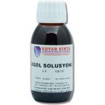 Suvar Kimya Lugol Çözeltisi %5 100 ml Amber Cam Şişede Antiseptik Kullanıma Uygun