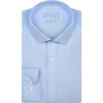 Süvari GM1007100426 Klasik Yaka Slim Fit Düz Mavi Erkek Gömlek