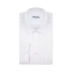 Süvari GM2006400308 Klasik Yaka Regular Fit Baskılı Siyah Erkek Gömlek