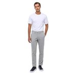 Süvari Gri Slim Fit Desenli Kumaş Pantolon, 40