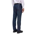 Süvari Lacivert Regular Armürlü Kumaş Pantolon, 50