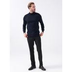 Süvari Normal Bel Normal Paça Regular Fit Siyah Erkek Pantolon PN1014400294