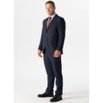 Süvari Normal Bel Slim Fit Lacivert Erkek Takım Elbise TK1006900240 - 48