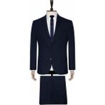 Süvari Normal Bel Slim Fit Mavi Erkek Takım Elbise TK1000600225 - 50