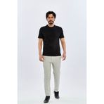 SÜVARİ O Yaka Regular Siyah Erkek T-Shirt TS1014000475