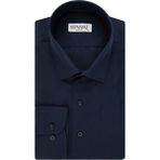 Süvari Slim Fit Açık Mavi Erkek Düz Gömlek - Lacivert
