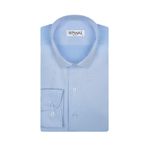 Süvari Slim Fit Armür Desenli Siyah Erkek Gömlek