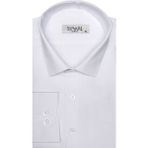 Süvari Slim Fit Erkek Gömlek - 2XS - Beyaz