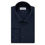 Süvari Slim Fit Lacivert Düz Erkek Gömlek