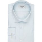 Süvari Slim Fit Mavi Erkek Gömlek - XL