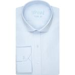 Süvari Slim Fit Soluk Mavi Erkek Gömlek - Orta Mavi