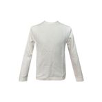 SÜVARİ Süvari Bol Kesim O Yaka Kapitone Etnik Desenli Beyaz Sweatshirt