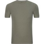Süvari TS1014000221 O Yaka Slim Fit Petek Desenli Açık Yeşil Erkek T-Shirt - XL