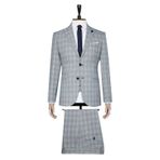 Süvari Yelekli Slim Fit Takım Elbise
