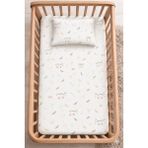 Suvay %100 Pamuk Lastikli Bebek Çarşafı | Park Yatak 60X120 70X110 70X120 Uyumlu - Antrasit - Koyu Gri - Gri - 70 x 120 cm