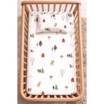 Suvay %100 Pamuk Lastikli Bebek Çarşafı | Park Yatak 60X120 70X110 70X120 Uyumlu - Kırmızı - 70 x 120 cm