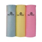 Suvay 3Lu Mikrofiber Temizlik Bezi & Cam Bezi Araba Bezi Toz Bezi Magic Towel Sihirli Temizlik Bezleri
