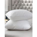SUVAY Silikon Yastık 2'li 50x70 cm 900 Gram Silikonlu Elyaf Dolgulu Beyaz Antibakteriyel Yastık