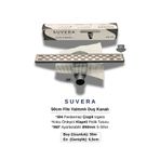 Suvera 50cm Paslanmaz Izgaralı (File Yalıtım Kitli) Koku Önleyici Klapeli Duş Kanalı – Ø50MM (Fileli) S-Sifon Sistemi